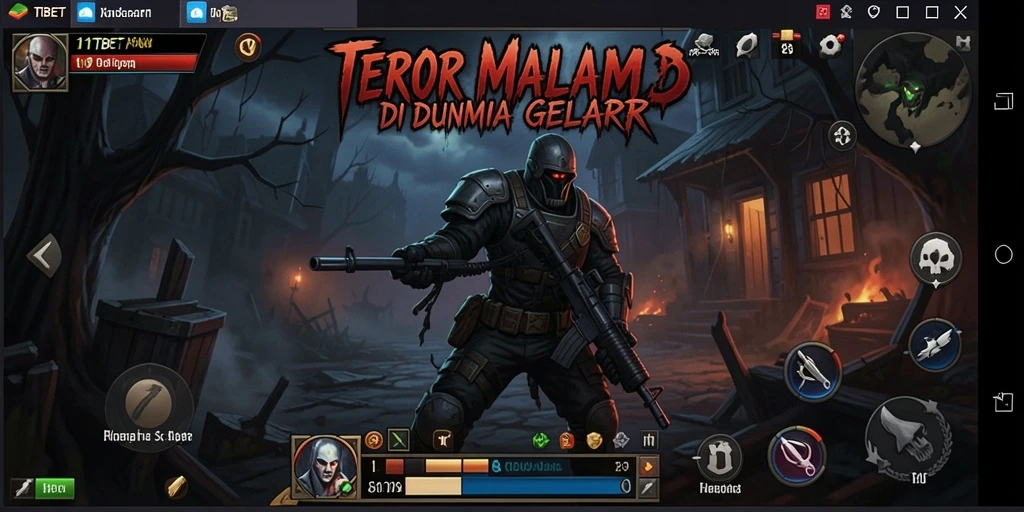 Tangkapan layar gameplay 11TBET yang menyeramkan dan menegangkan.