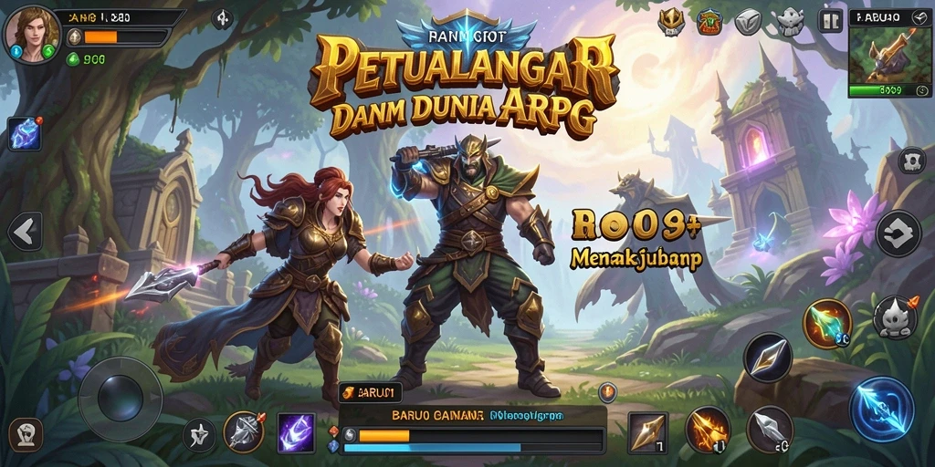 Screenshot gameplay yang menunjukkan aksi seru dalam <strong>BARU01</strong>.