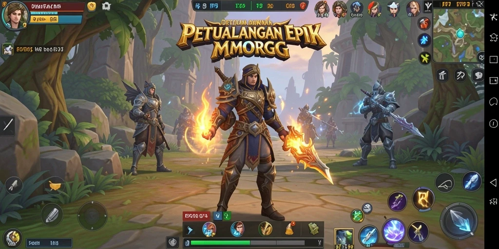 Screenshot gameplay F7F7 menampilkan aksi pertempuran seru.