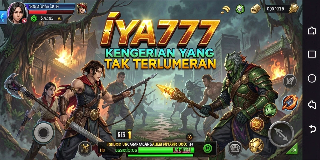 Tampilan gameplay menyeramkan dari IYA777 dengan elemen Horror yang mendalam.