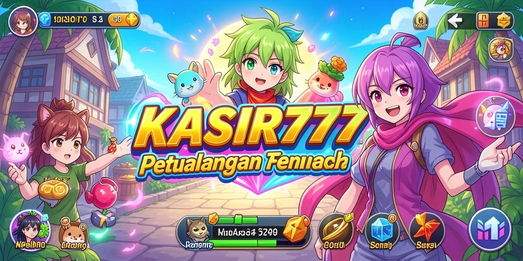 Tangkapan layar KASIR777 menampilkan karakter Anime dalam pertempuran yang epik.