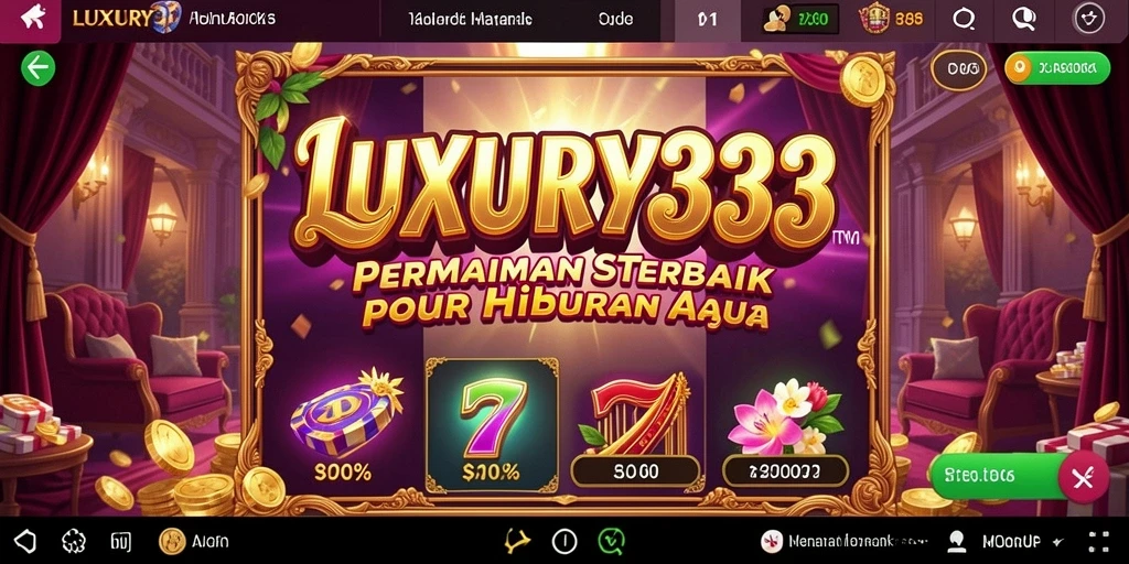 Tampilan menarik dari gameplay LUXURY333 yang mengasyikkan.