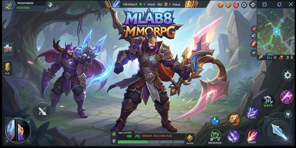 Tampilan seru gameplay <strong>MLBB8</strong> dalam aksi MMORPG.