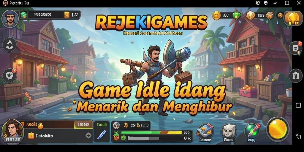 Tampilan gameplay REJEKIGAMES yang memanjakan mata.