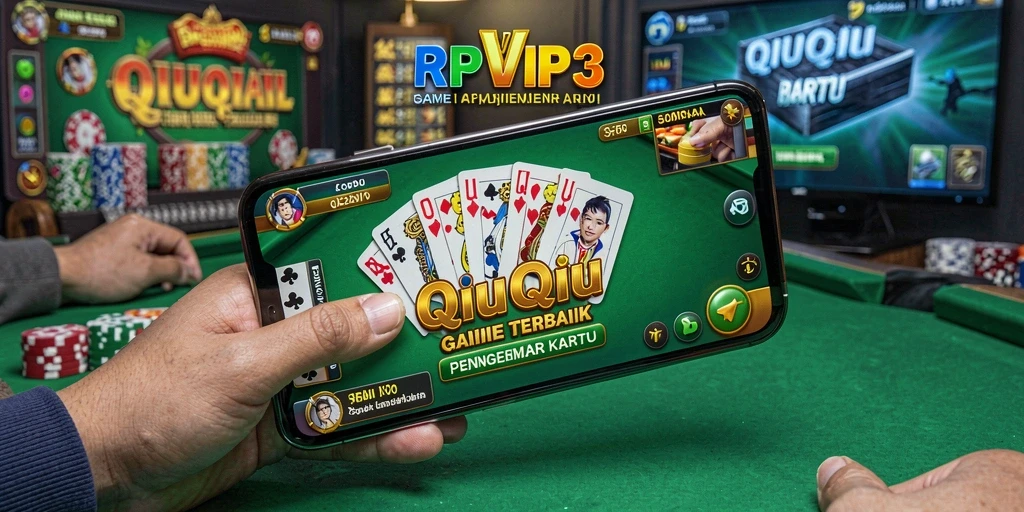 Tampilan gameplay QiuQiu yang menarik dan interaktif.