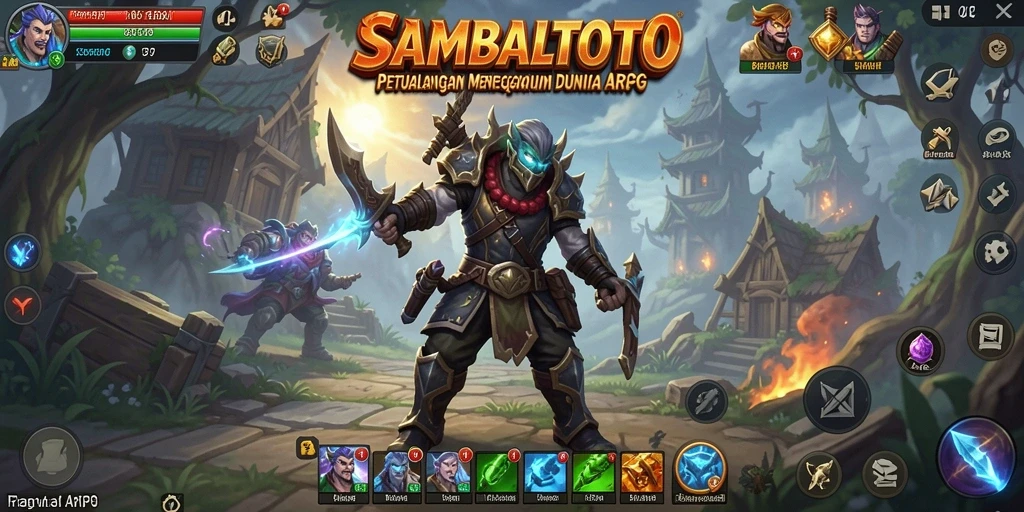 Tangkapan layar gameplay <strong>SAMBALTOTO</strong> menunjukkan aksi pertarungan yang mendebarkan.